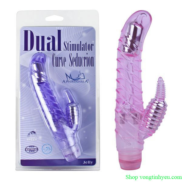 Dương vật giả Dual móc câu kích thích cực đã cho phụ nữ hưng phấn