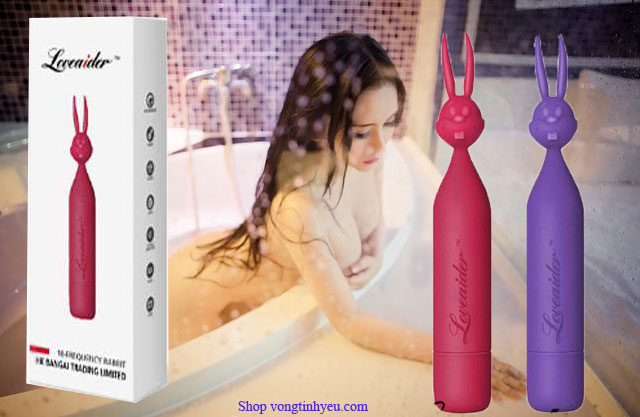 Máy massage âm đạo đầu thỏ giá rẻ, kích thích mạnh mẽ, dễ sử dụng