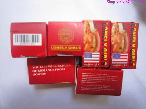 Thuốc kích dục nữ Lonely Girls chính hãng tăng ham muốn tự nhiên