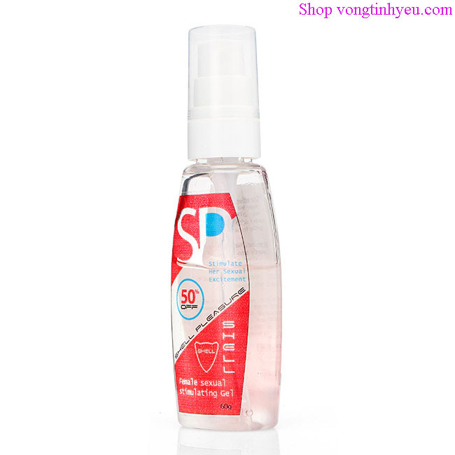 Gel kích thích nữ Shell Pleasure tăng hưng phấn tự nhiên, giá rẻ