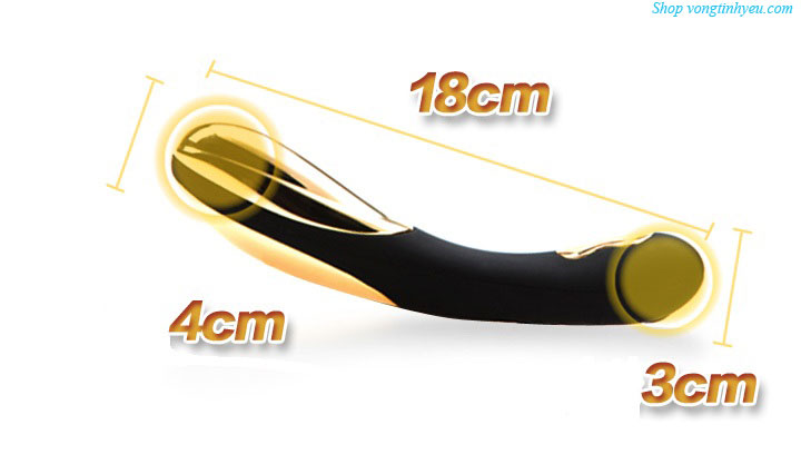 Dương vật giả Pretty Love 45 độ gây nhiệt kích thích điểm G