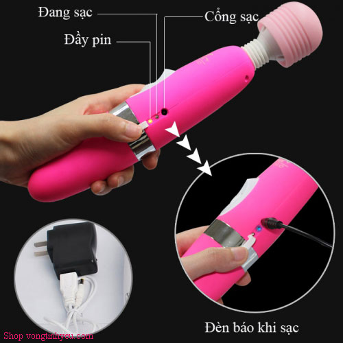 Máy massage King Kong sạc điện điểm G nhỏ gọn giá rẻ tiện dụng
