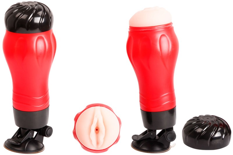 Âm đạo giả Crazy Bull đế xoay 140 độ 12 chế độ rung