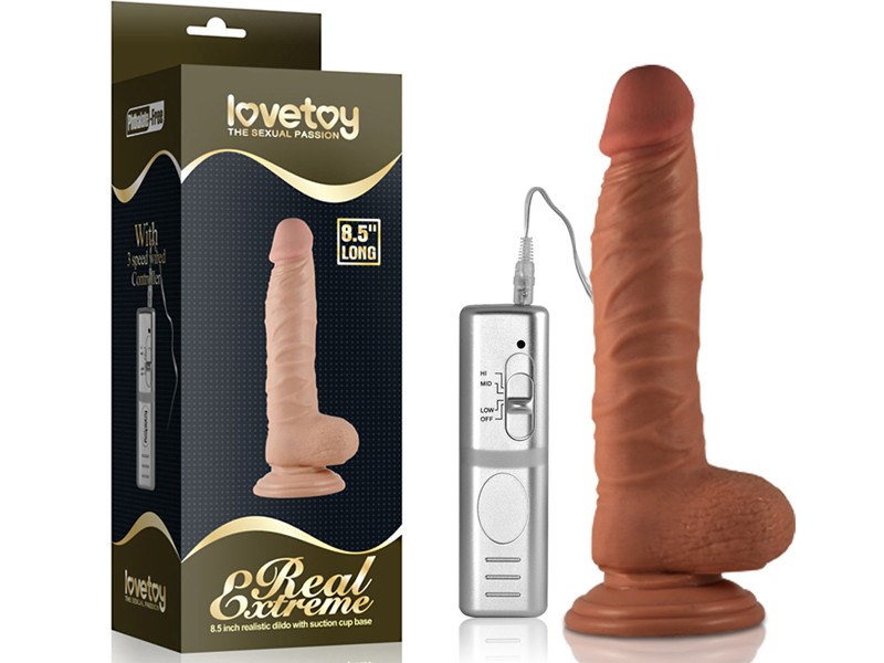 Dương vật giả hít tường Lovetoy Real Extreme 8.5 chân thực, cao cấp Dương vật giả hít tường Lovetoy Real Extreme 8.5 chân thực, cao cấp