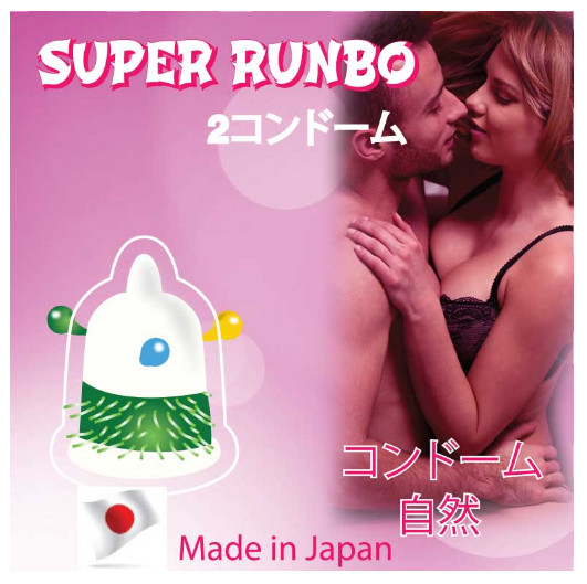 Bao cao su siêu gai râu Super Runbo tăng khoái cảm mạnh mẽ, bền lâu