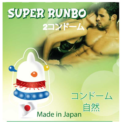 Bao cao su siêu gai râu Super Runbo tăng khoái cảm mạnh mẽ, bền lâu