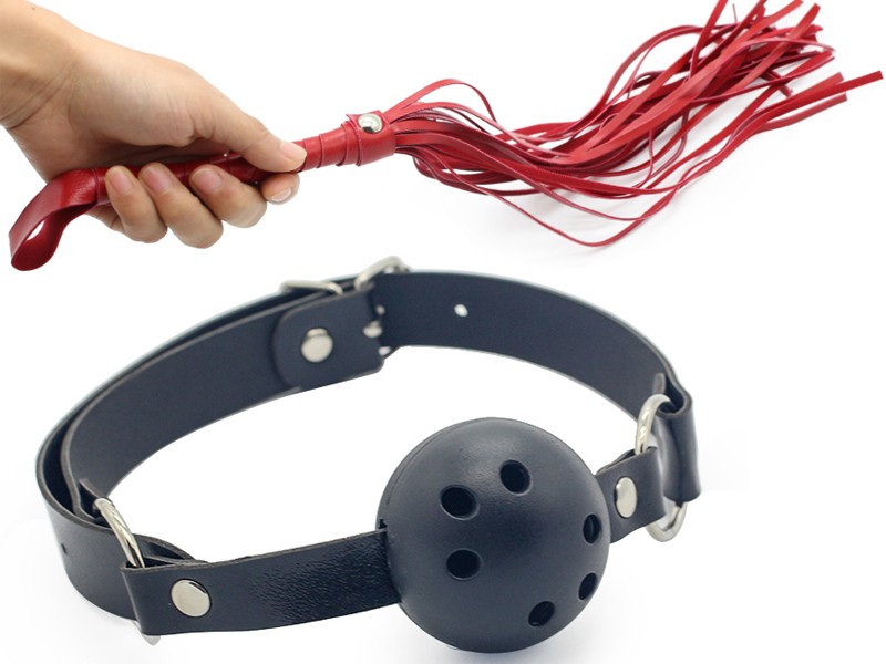 Bộ dụng cụ bạo dâm 10 món chất liệu da bông kích thích mạnh