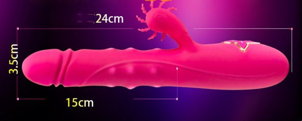 Dương vật rung thụt lưỡi liếm Esther phát nhiệt đa năng kích thích nữ