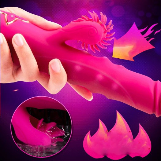 Dương vật rung thụt lưỡi liếm Esther phát nhiệt đa năng kích thích nữ