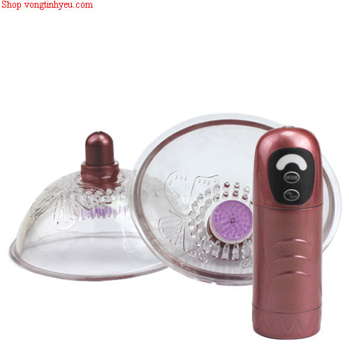 Máy massage ngực MoMo 7 chế độ silicon mềm mại cao cấp