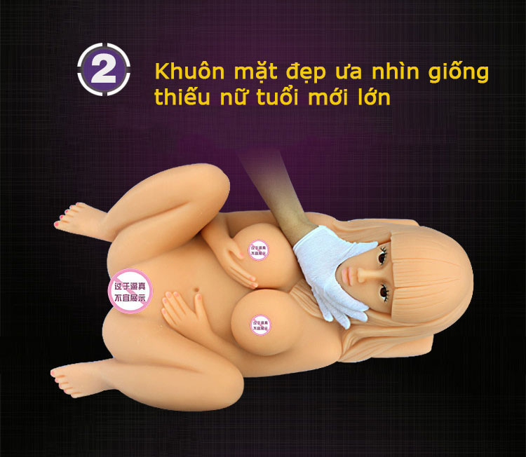 Búp bê tình dục Angela nam thủ dâm đa chức năng giá rẻ