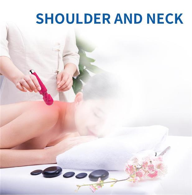 Chày rung 2 đầu AV silicon massage âm đạo 20 chế độ sạc pin tiện dụng