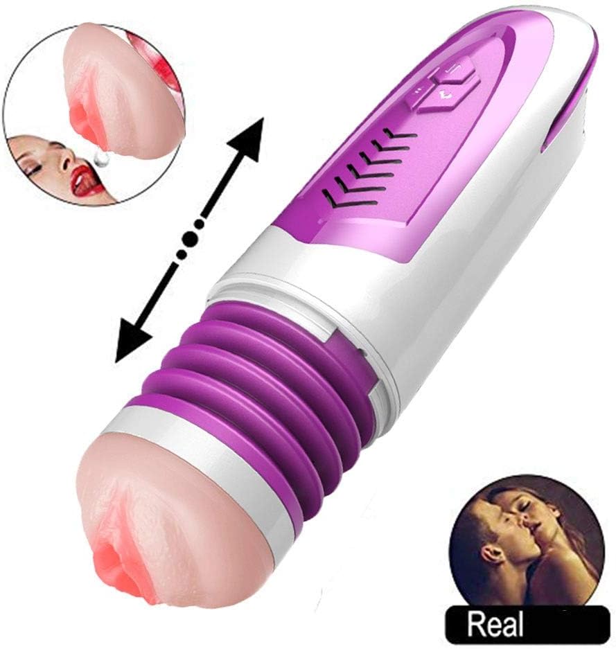 Âm đạo giả rung thụt tự động tỏa nhiệt rung rên Dibe Ferrady