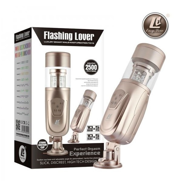 Máy thủ dâm tự động Flashing Lover 2500 chế độ rung đa năng Máy thủ dâm tự động Flashing Lover 2500 chế độ rung đa năng