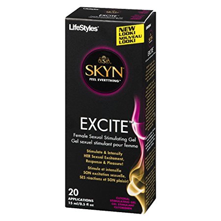 Gel bôi trơn Lifestyles Excite USA tăng khoái cảm nữ giới dịu nhẹ 15ml