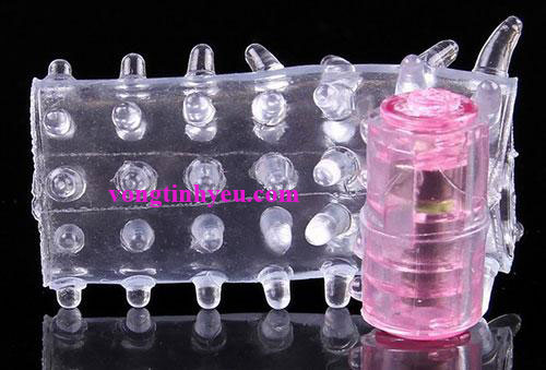 Đôn dên sâu róm rung silicon mềm dẻo kích thước lớn