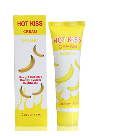 Gel bôi trơn Hot Kiss Cream 30ml hương chuối cao cấp mượt mà tự nhiên