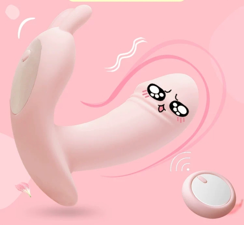 Quần chíp rung điều khiển từ xa hình dương vật sạc pin mạnh mẽ