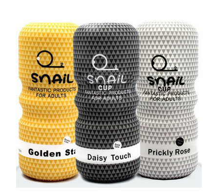 Âm đạo giả silicon cầm tay Snail cao cấp mềm mại