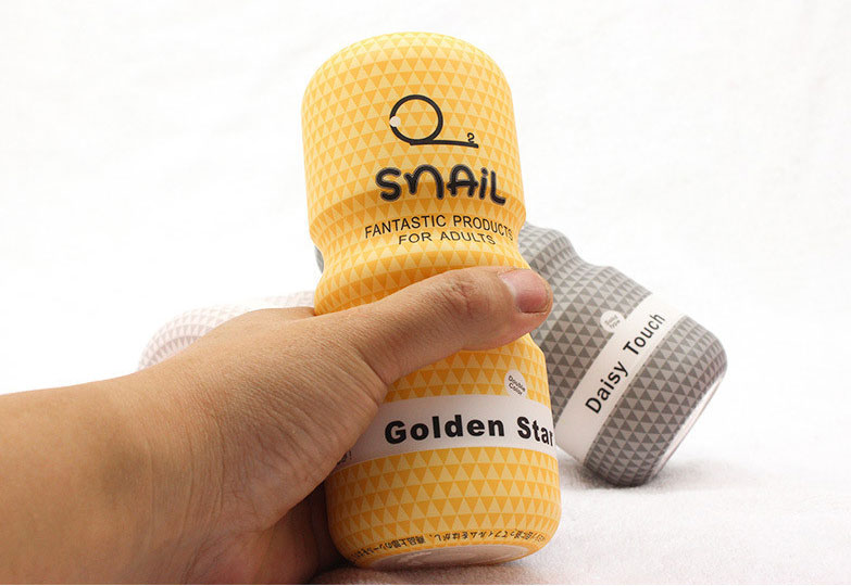 Âm đạo giả silicon cầm tay Snail cao cấp mềm mại