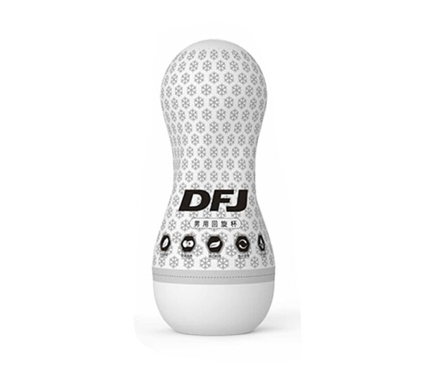 Âm đạo giả silicon có rung cầm tay DFJ cao cấp nhỏ gọn tinh tế