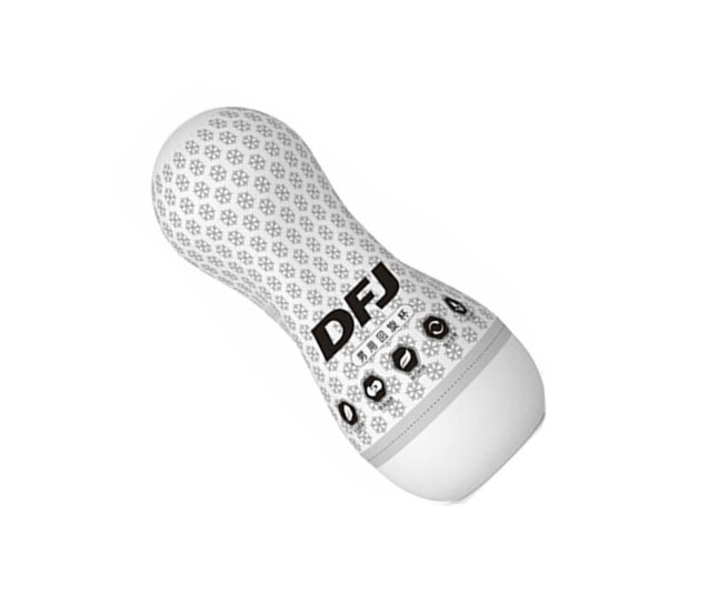 Âm đạo giả silicon có rung cầm tay DFJ cao cấp nhỏ gọn tinh tế