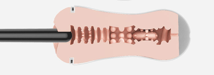 Âm đạo giả silicon có rung cầm tay DFJ cao cấp nhỏ gọn tinh tế