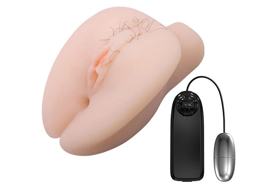 Âm đạo giả silicon trái tim nhỏ gọn có rung realistic feel