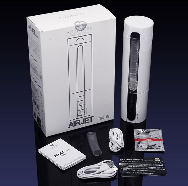 Âm đạo tự động bú mút rung thụt xoay tỏa nhiệt Ailighter