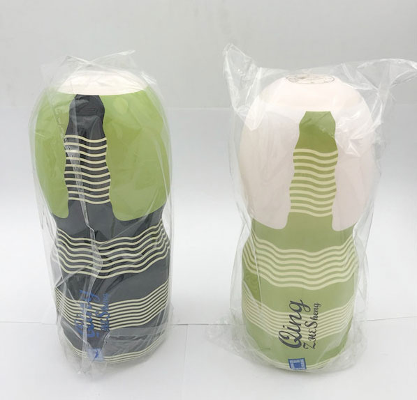 Cốc thủ dâm cầm tay Qing silicon nguyên khối mô phỏng âm đạo thật