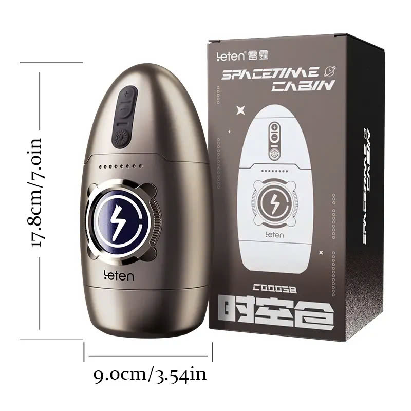 Cốc thủ dâm tự động Leten Spacetime Cabin 7 chế độ xoay hiện đại
