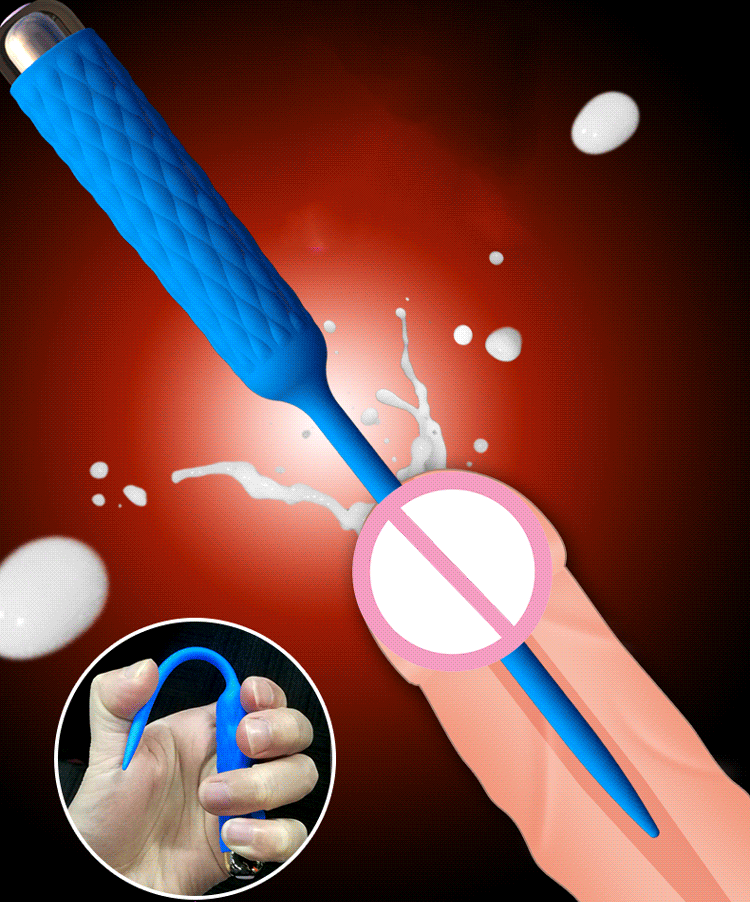 Thanh rung kích niệu đạo 7 chế độ rung tăng hưng phấn nam