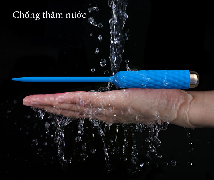 Thanh rung kích niệu đạo 7 chế độ rung tăng hưng phấn nam