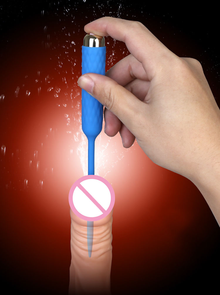 Thanh rung kích niệu đạo 7 chế độ rung tăng hưng phấn nam