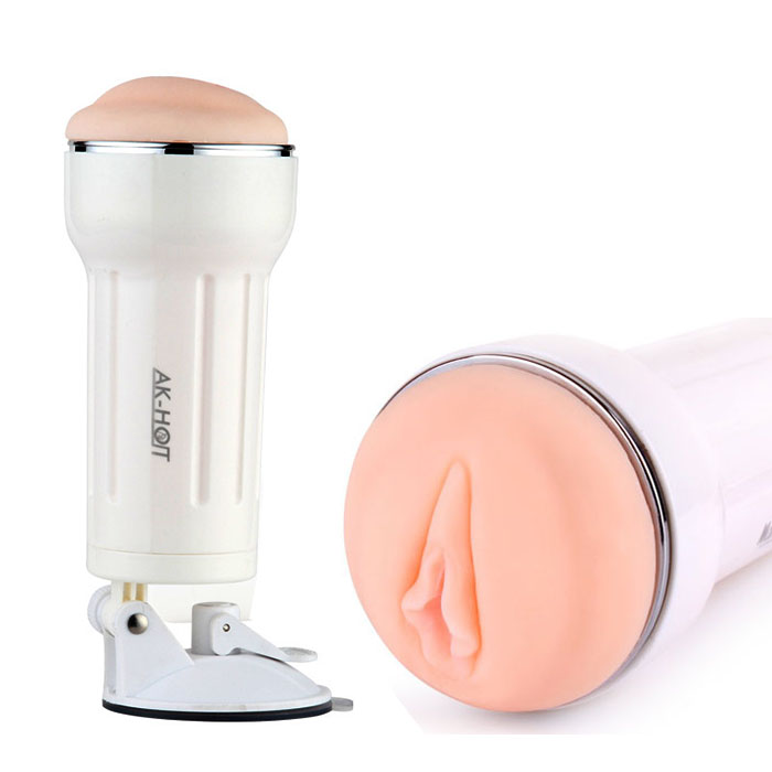 Âm đạo giả hít tường AK đa chế độ rung xoay 150 độ cực phê