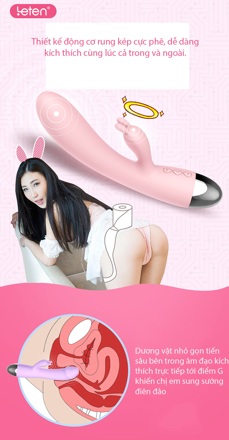 Dương vật giả rung nhánh Leten cao cấp Nhật Bản sang trọng Dương vật giả rung nhánh Leten cao cấp Nhật Bản sang trọng