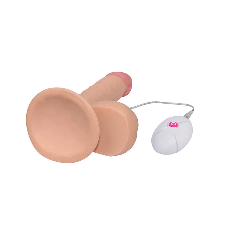 Dương vật silicon đế gắn tường siêu rung Ultra Soft Dude kích thích điểm G