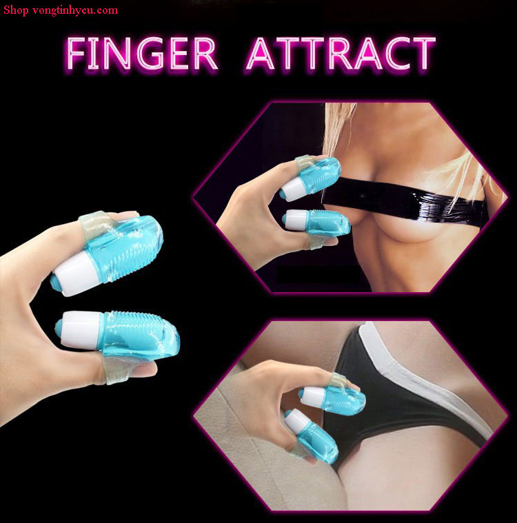 Rung ngón tay gai nhỏ gọn kích thích nữ cực khoái cảm cho đôi bạn