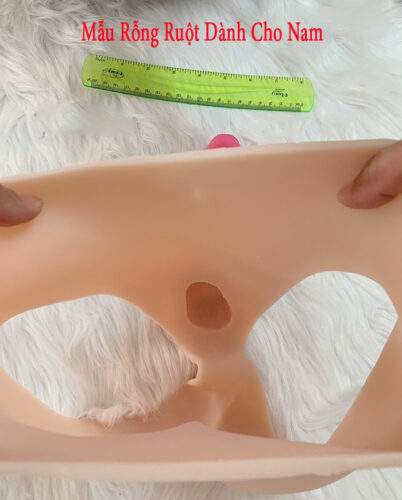 Quần chíp silicon gắn dương vật giả rỗng ruột siêu mềm nam giới