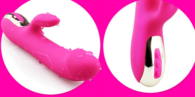 Dương vật giả Leten rung thụt tạo nhiệt cao cấp cho nữ