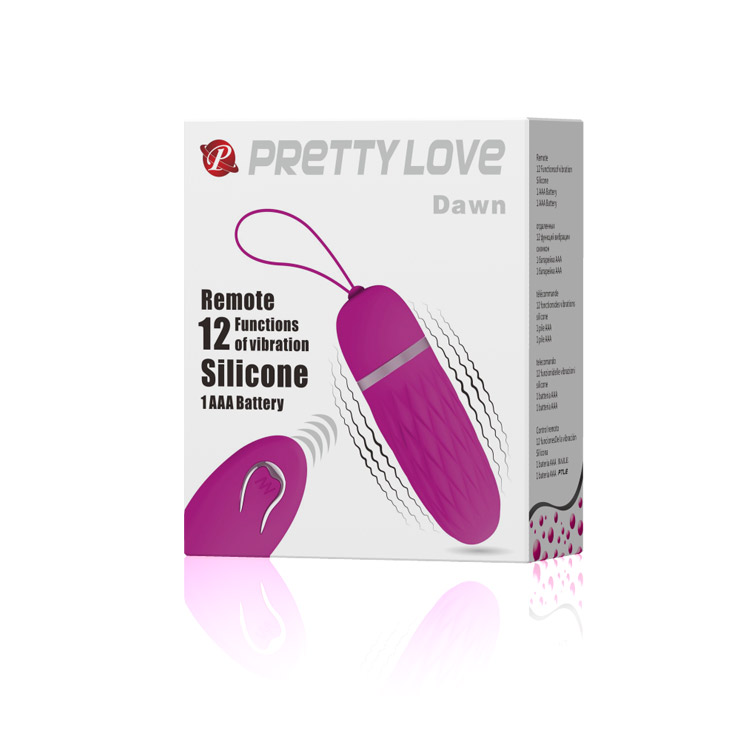 Trứng rung điều khiển từ xa Pretty Love 12 chế độ kích thích điểm G