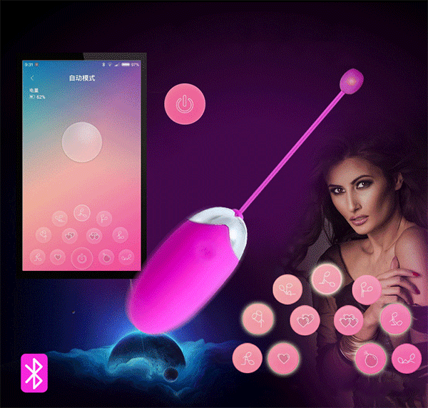 Trứng rung massage điểm G Pretty Love kết nối bluetooth siêu sướng