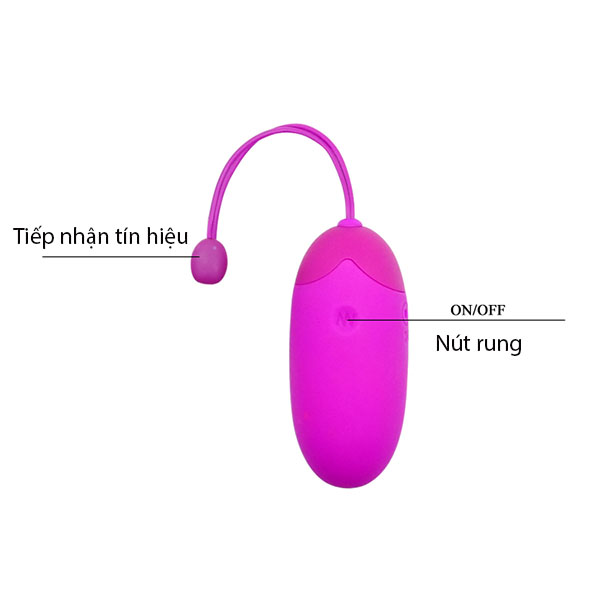 Trứng rung massage điểm G Pretty Love kết nối bluetooth siêu sướng