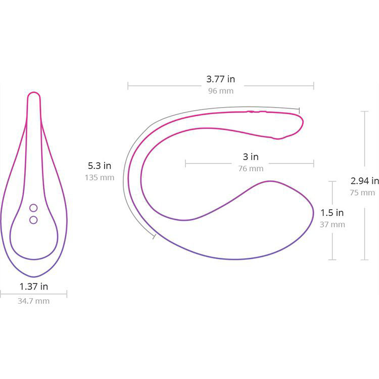 Trứng rung Lovense Lush 3 cao cấp điều khiển app điện thoại