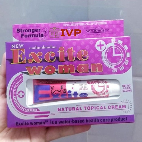Gel bôi kích thích ham muốn nữ Excite Woman gel bôi trơn chất lượng