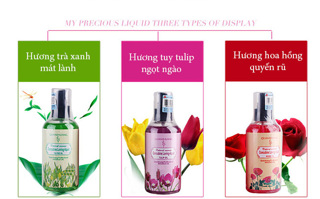Dầu massage tăng ham muốn vợ chồng 200ml hương hoa tự nhiên thư giãn