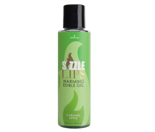 Gel mát xa làm nóng cơ thể nếm được Sensuva Sizzle Lips hương vị dễ chịu
