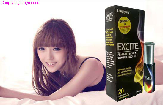 Gel bôi trơn Excite giá rẻ tăng khoái cảm phụ nữ nhanh chóng