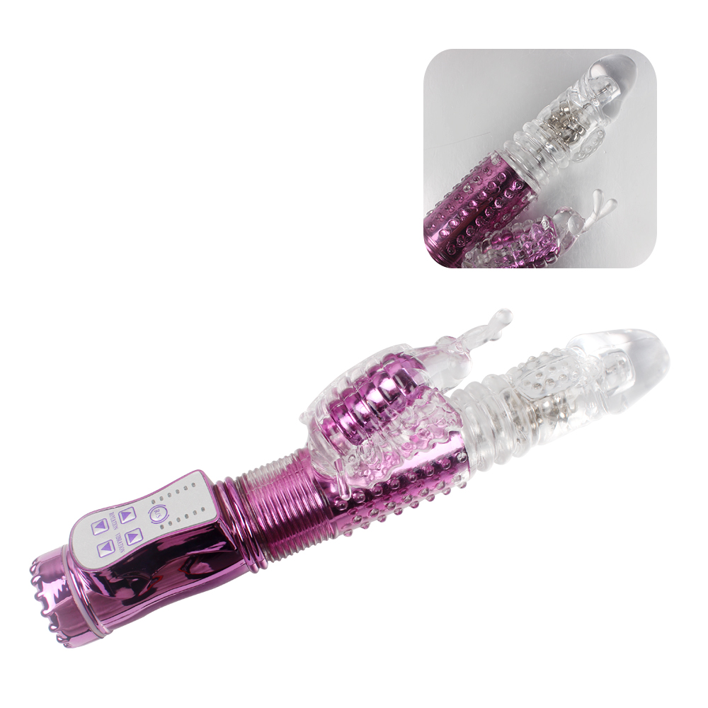 Dương vật giả rung thụt đa năng sạc điện silicone y tế an toàn