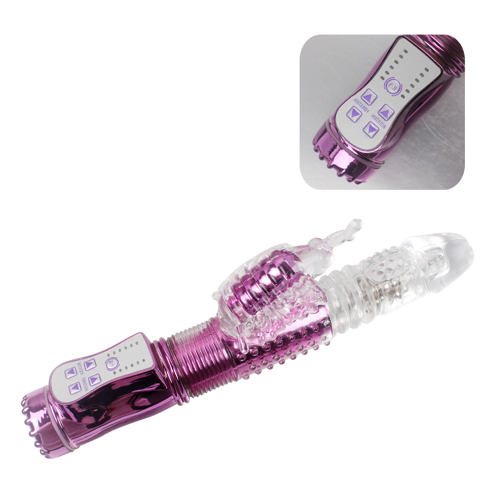 Dương vật giả rung thụt đa năng sạc điện silicone y tế an toàn